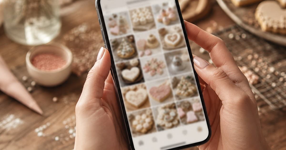 Vitrine online de biscoitos decorados artesanais